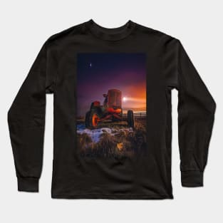 Red Cast Tractor Awakens Long Sleeve T-Shirt